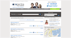 Desktop Screenshot of expectra.mc